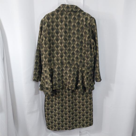 Chic Geometric Patterned Skirt Set - Picture 7 of 13